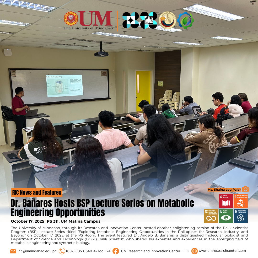 Dr. Bañares Hosts BSP Lecture Series on Metabolic Engineering Opportunities - Image 4